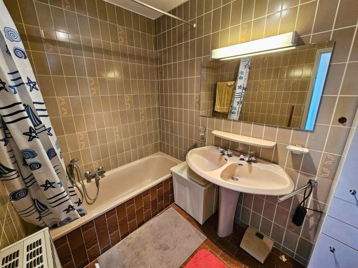 Badkamer met bad